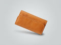 Cartera Compacta de Cuero Genuino (13x8 cm)