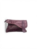 Bolso Bandolera de Cuero Genuino Convertible 2 en 1 — De Clutch a Bolso de Hombro